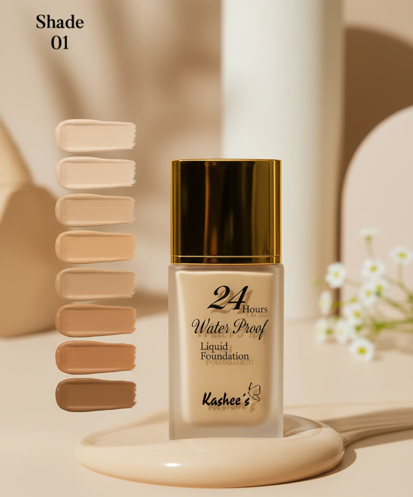 Kashee’s 24-Hour Waterproof Liquid Foundation
