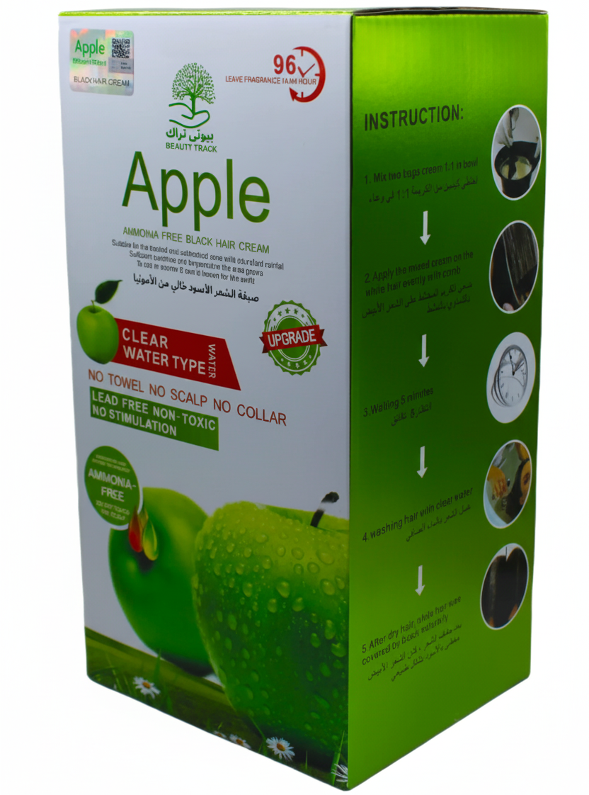 Original Apple Black Hair Color 96 – Ammonia-Free