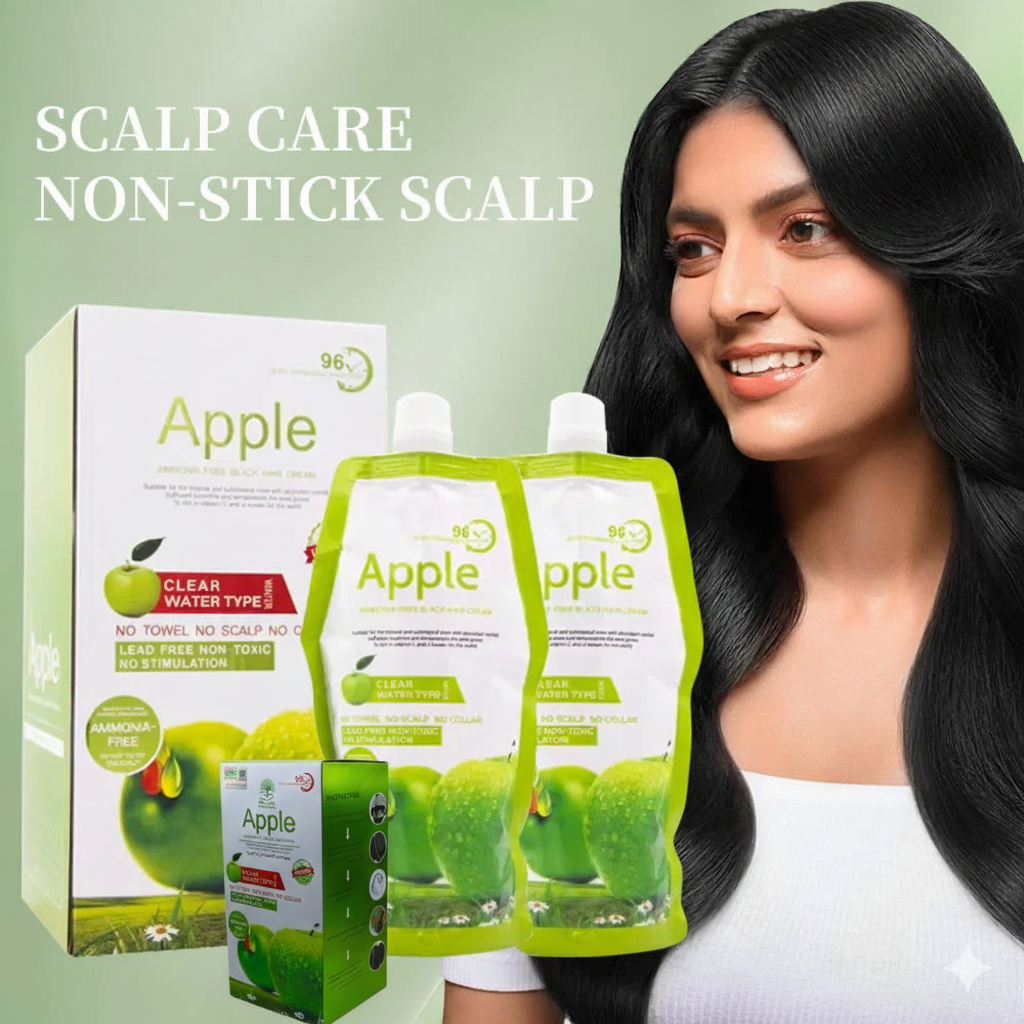 Original Apple Black Hair Color 96 – Ammonia-Free