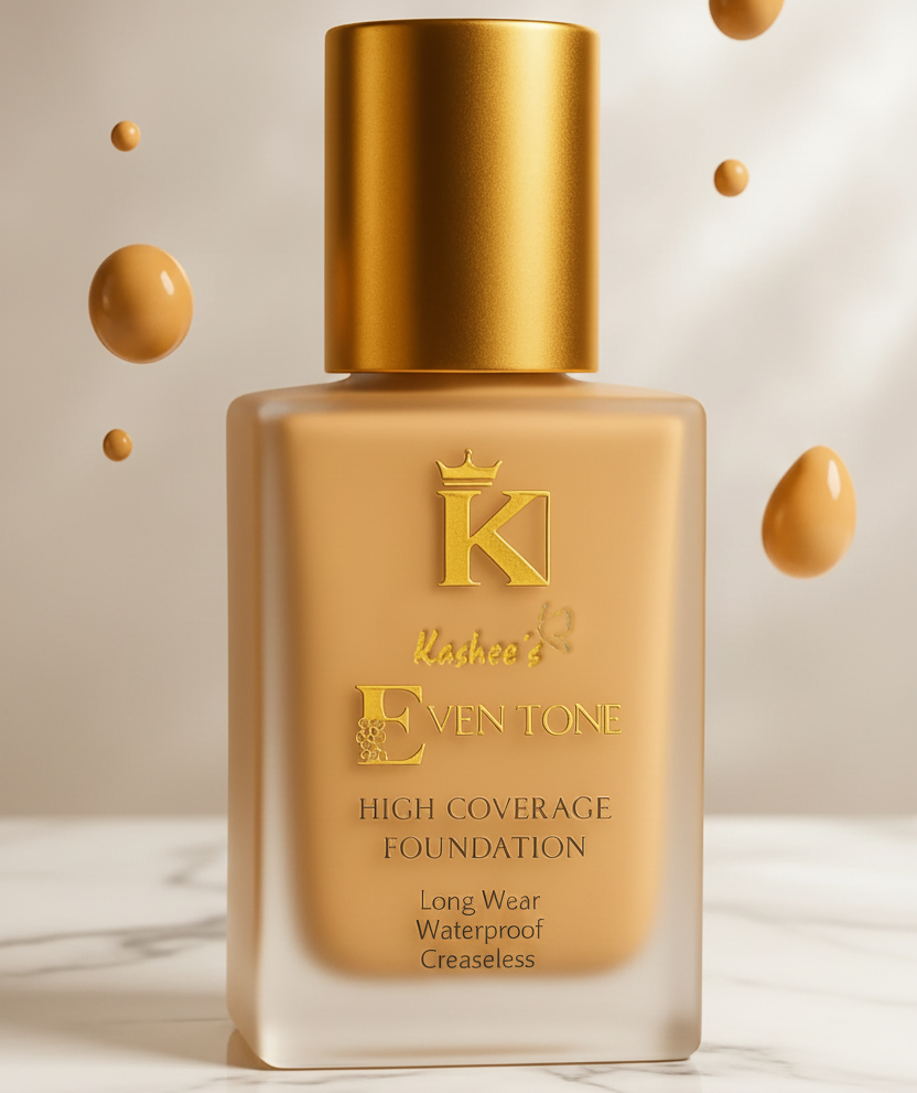 Kashee’s Eventone High Coverage Foundation – Professional Base (30ml)